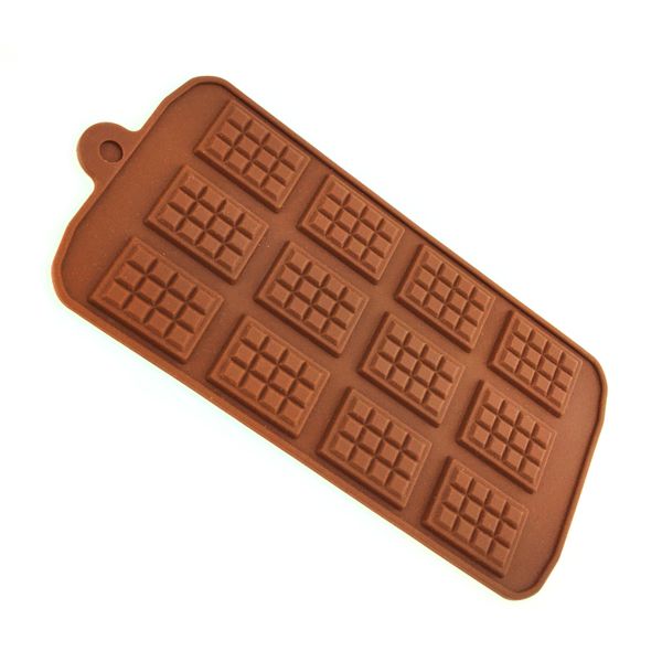 Сіліконові форми Плитка шоколаду (21х 10,5см) 25155 фото