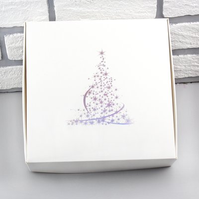 Упаковка Новорічна коробка для десертів () 25085 фото