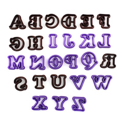 Англійський алфавіт (3 х 3см) 2261 фото